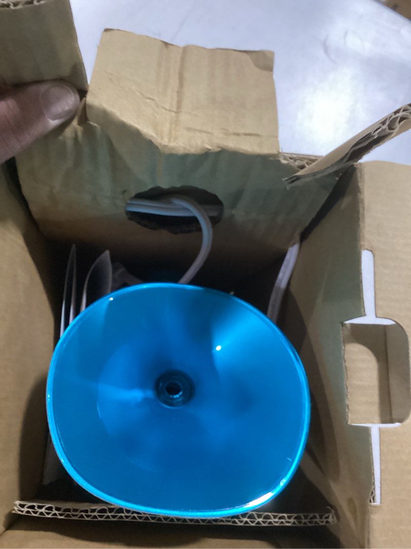 Condition photo showing As Is for pure daily care nanosteamer large 3-in-1 nano ionic facial steamer with precise temp control - humidifier - unclogs pores - blackheads - spa quality - bonus 5 piece stainless steel skin kit (teal)