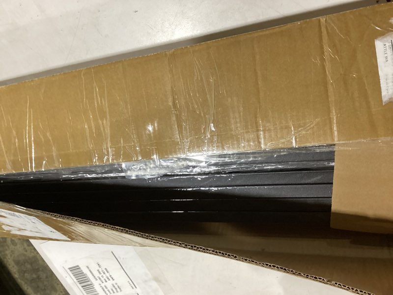 Condition photo showing New/Like New for 25 Pack Deck Balusters 36" x 3/4" Staircase Baluster, Diameter 3/4" Metal Deck Spindle and Stairs Railing,Hollow Square Black Deck Balusters for Deck Railing Porch