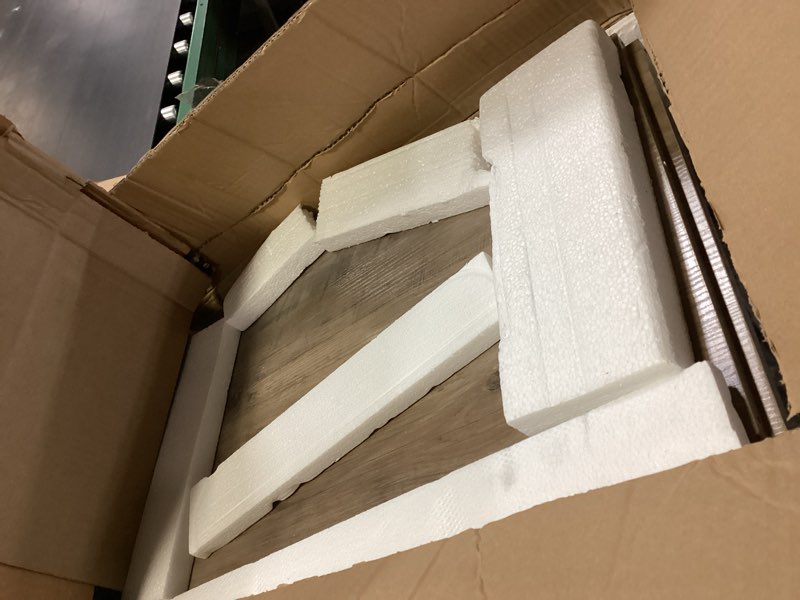 X004MA9D21 Filano coffee bar with wheel Light ivory Made in China-New