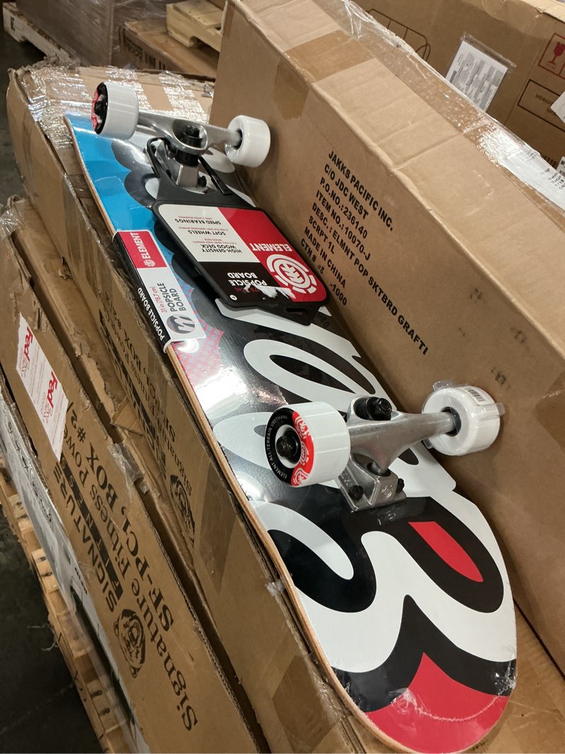 Condition photo showing New/Like New for element 31 inch popsicle skateboard in graffitti scripts