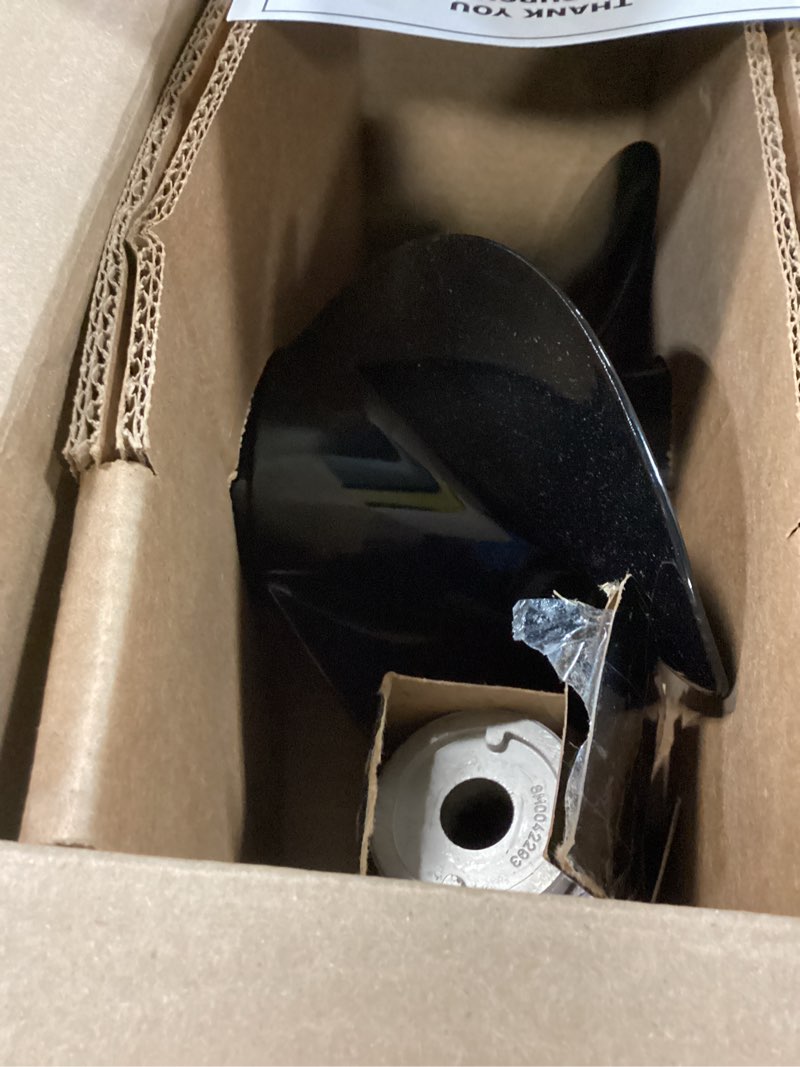 Condition photo showing Good Condition for quicksilver black diamond 3-blade aluminum propeller for mercury and mercruiser engines 10.375" dia. x 14" pitch 40 hp - 60 hp (standard) mercury