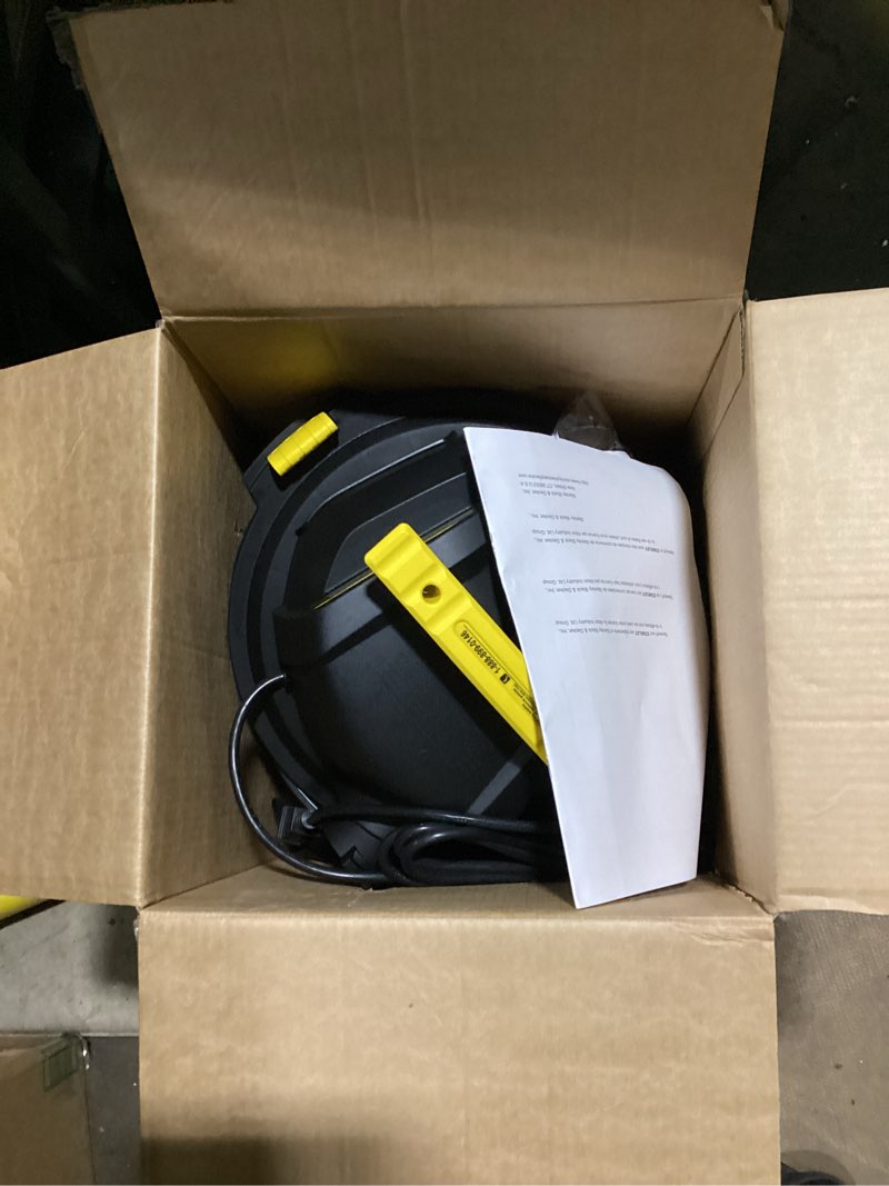 Condition photo showing As Is for stanley - sl18116p wet/dry vacuum, 6 gallon, 4 horsepower black black 6 gallon, 4.0 hp ac wet/dry vacuum