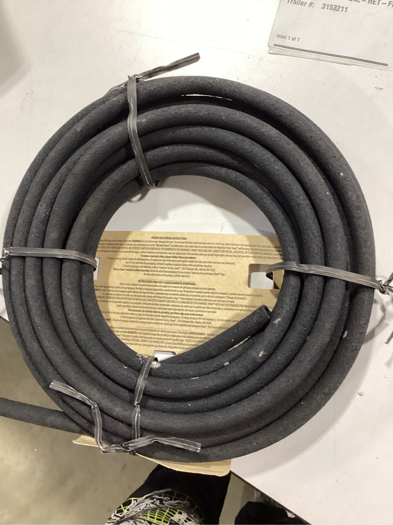 Condition photo showing Good Condition for element 3/8-in x 25-ft kink free rubber black soaker hose