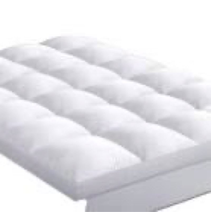 CHOPINMOON Extra Thick Twin XL  Mattress Topper Cooling Mattress Pad Cover Plush
