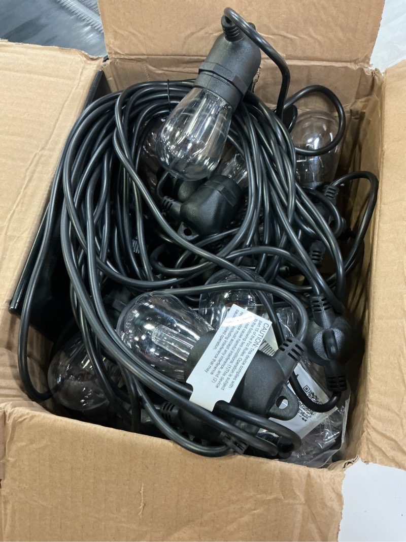 Condition photo showing Good Condition for westinghouse 36-ft solar led color change outdoor string light with 15 bulbs with rayman rmsl00601hrs 