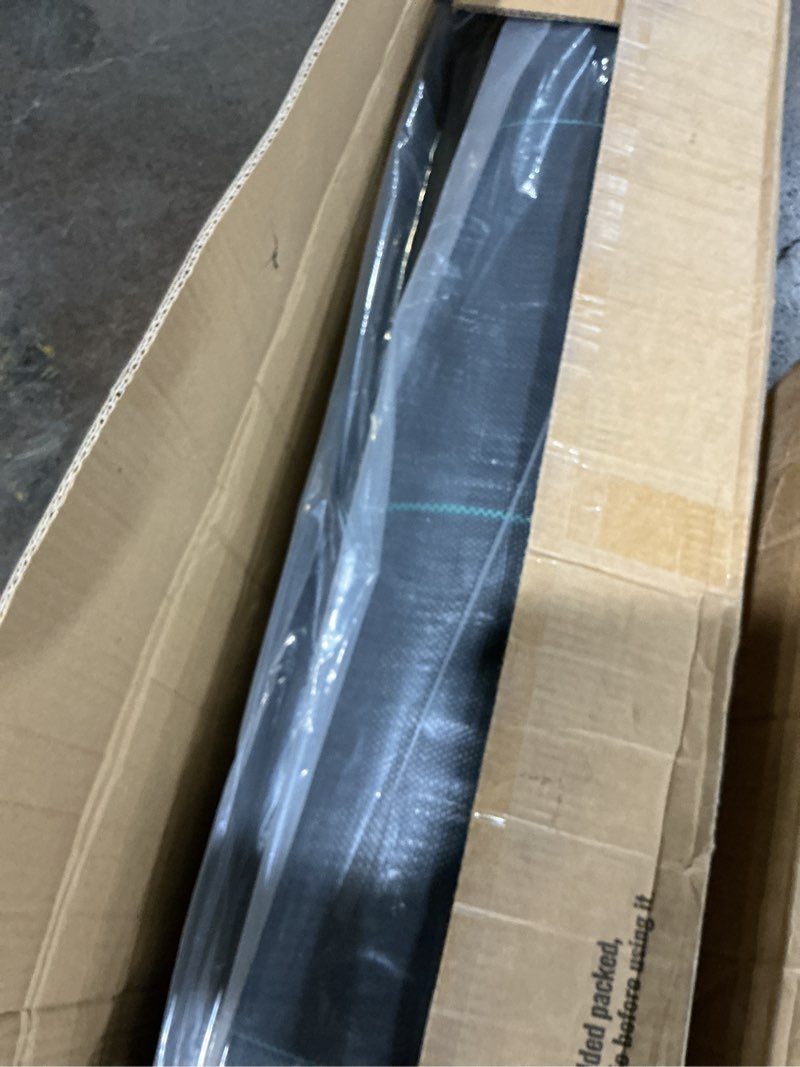 Condition photo showing Good Condition for Happybuy Driveway Fabric, 13x108ft Commercial Grade Landscape Fabric, Garden Weed Barrier Fabric Heavy Duty, Geotextile Fabric Underlayment Gravel, Ground Cover Drainage Fabric, Weed Control Blocker 13FTx108FT-5OZ