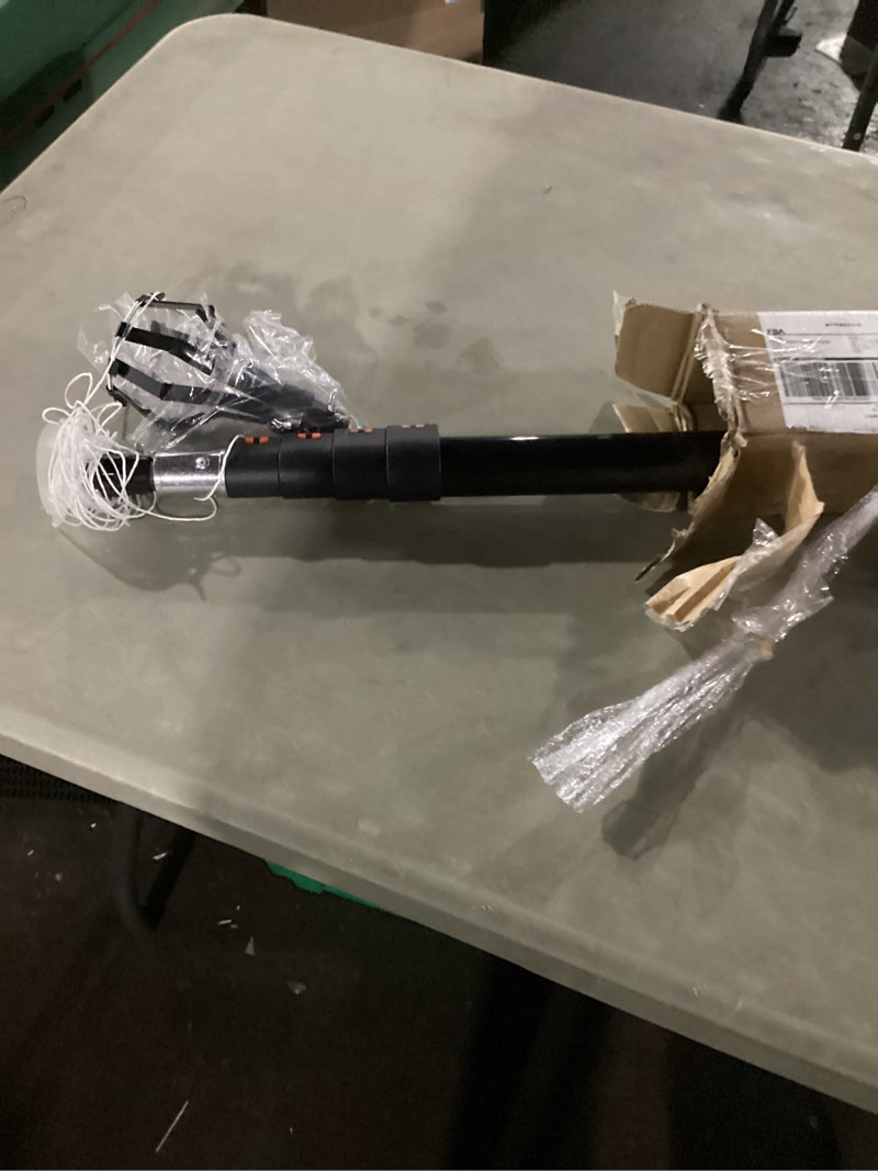 Condition photo showing Good Condition for PMMJ Light Bulb Changer for High Ceilings with 26FT Reach, Telescopic Extension Pole for High Ceilings and Recessed Lights (5-20FT) with Baskets, Suction Cup and Duster