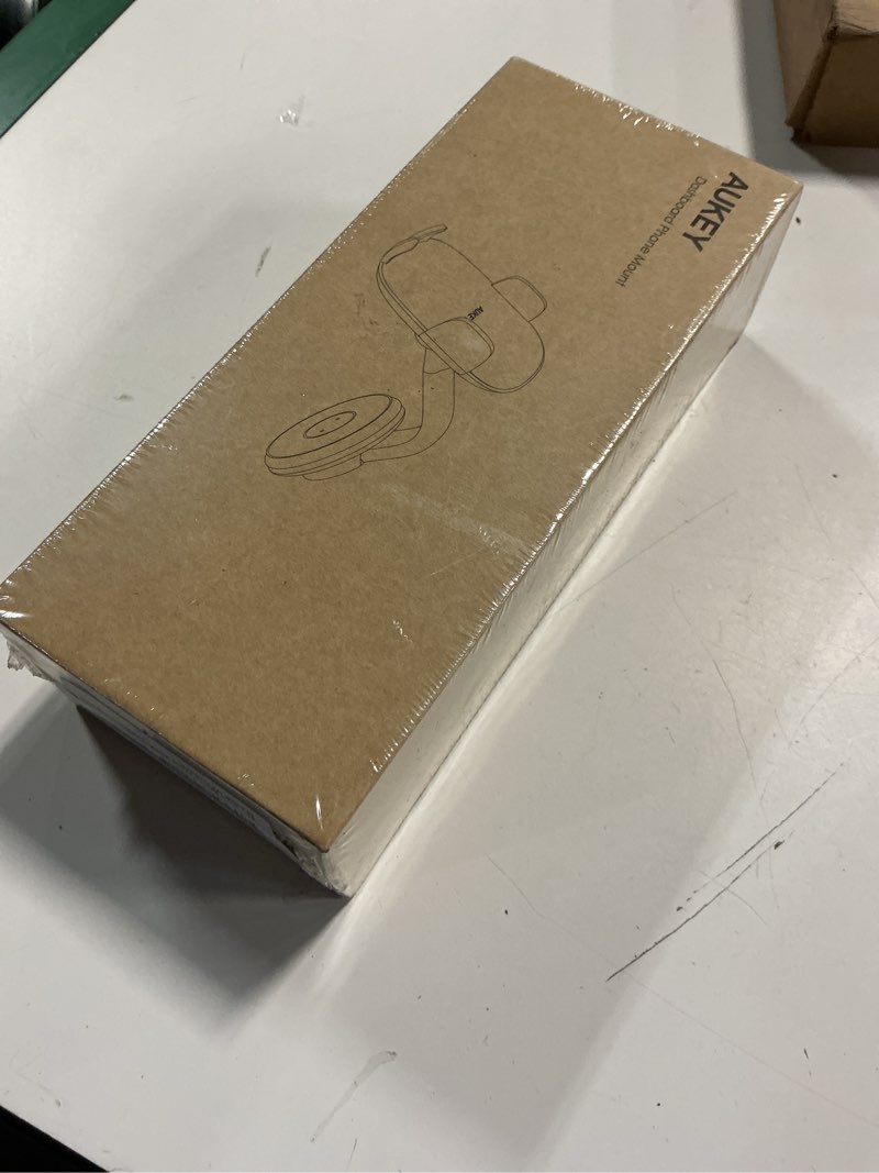 Condition photo showing New/Like New for aukey car phone mount air vent cell phone holder compatible with iphone google, samsung and more gray hd c50