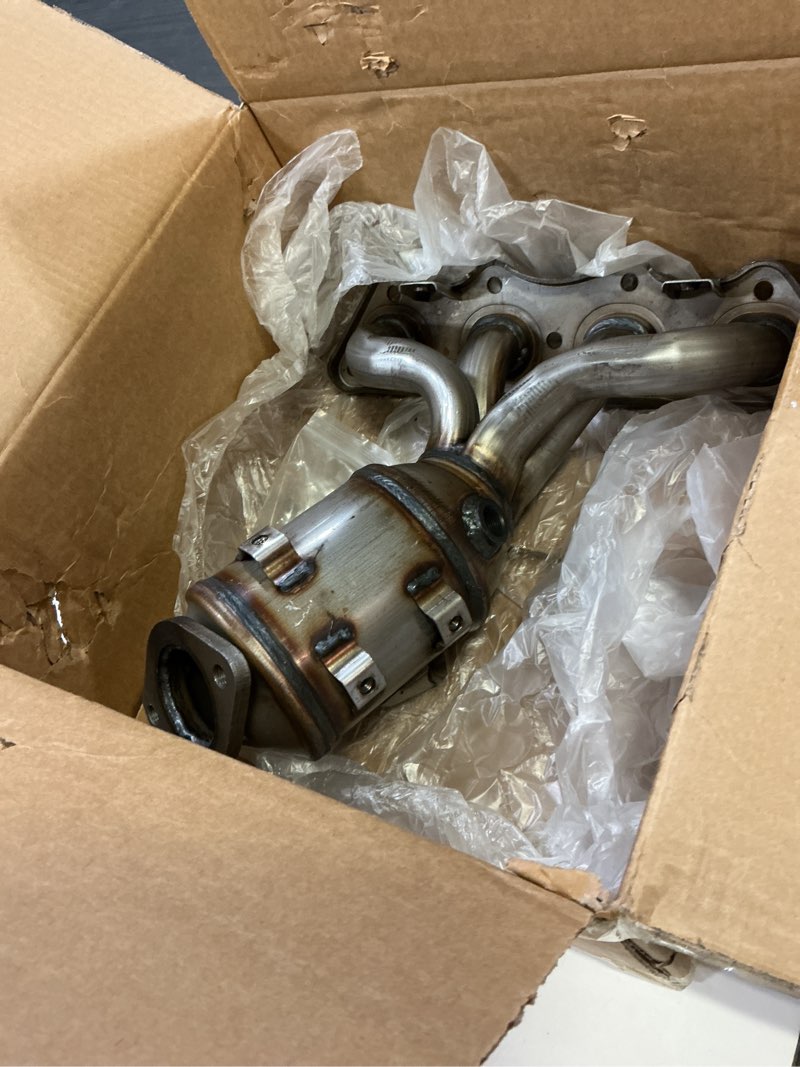 Condition photo showing Good Condition for catalytic converter compatible with soul 2012-2019, rio 2012-2019, 2012-2017 veloster, 1.6l, replacement for 674-891, 285002bsna, 285102bef1