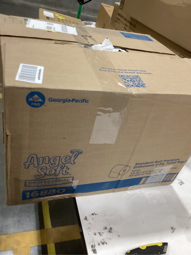 Condition photo showing New/Like New for Angel soft tissue 80 rolls of 450 sheets