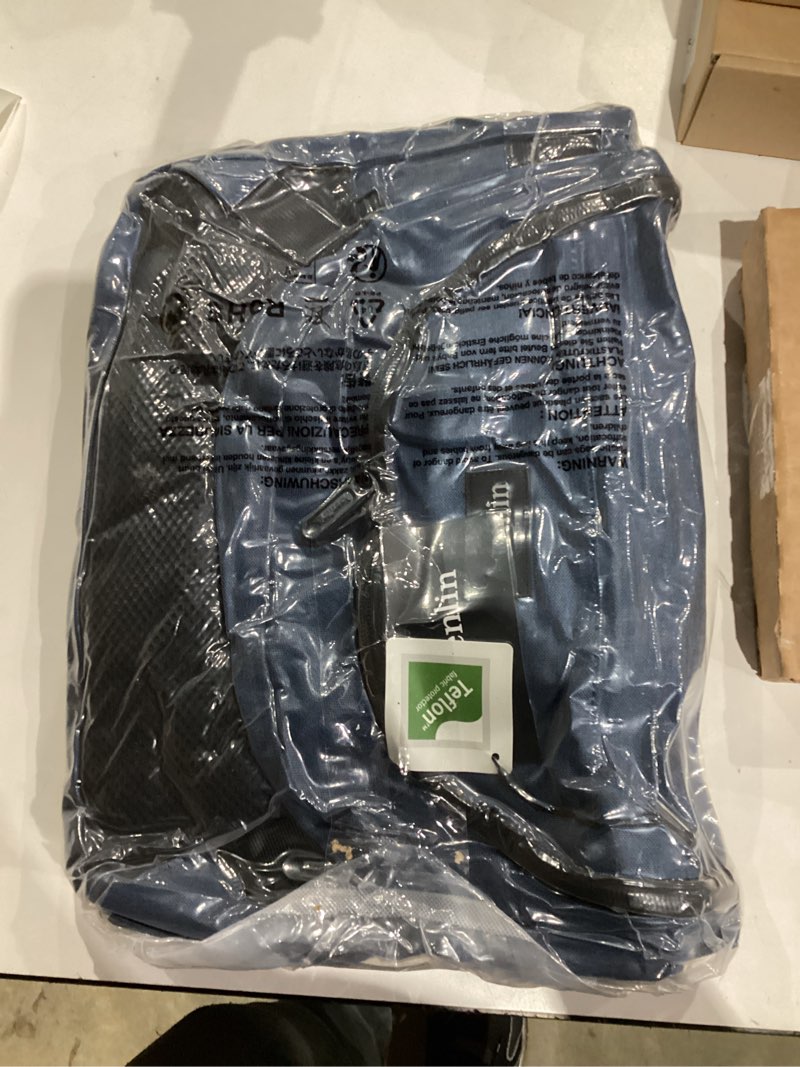 Condition photo showing New/Like New for Asenlin Travel Laptop Backpack for Women & Men,Water Resistant Business Slim Sturdy Laptops Backpack with USB Charging Port,Fits 17.3 Inch Notebook College School Computer Bag-Blue