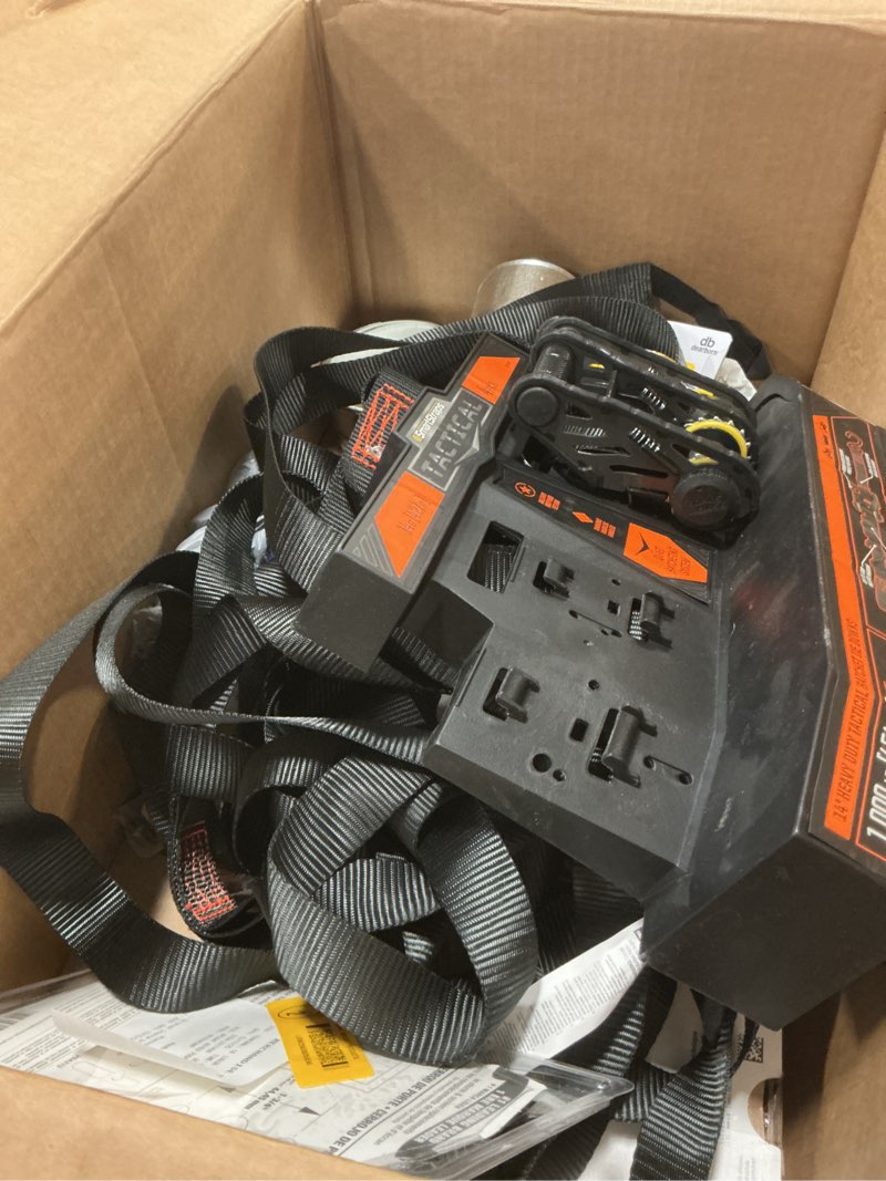 Condition photo showing As Is for Assorted Home Improvement Lot (Small Tools, Screw, Home Accessories, etc.)