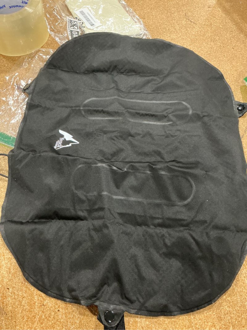 Condition photo showing Good Condition for lumbar pillow - inflatable lumbar pillow for airplane travel - ideal back cushion or lumbar support pillow to keep you comfortable while sitting