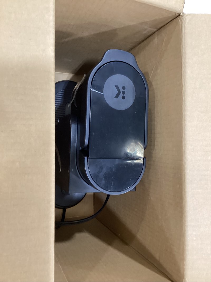Condition photo showing As Is for keurig k-express single serve k-cup pod coffee maker, 3 brew sizes, strong button feature, 42oz removable reservoir, black