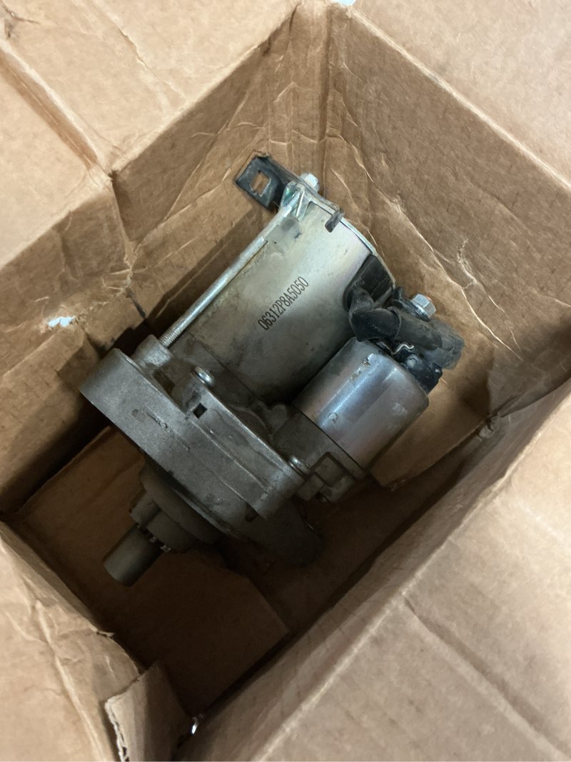 Condition photo showing As Is for KUSATEC 17728 New Starter Fit for Honda Accord 98-07, Odyssey 99-06, Pilot 03-05; Acura CL 98-99 01-03, MDX 01-02, TL 99-06, 3.0L 3.2L 3.5L Engine, OE Replacement 06312P8A5050