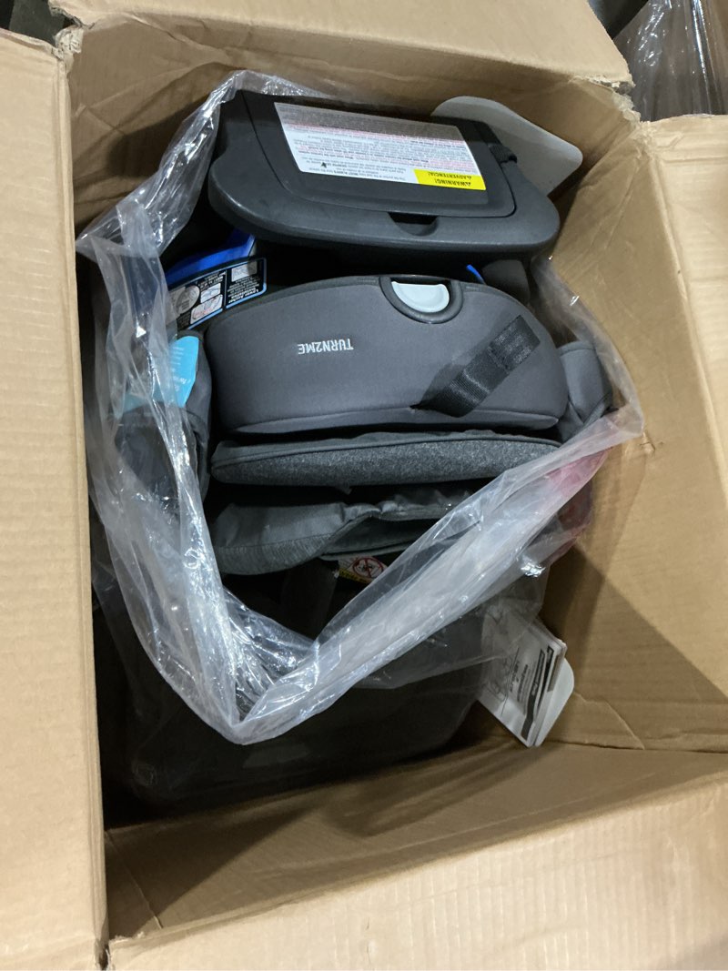Condition photo showing Good Condition for graco turn2me 3-in-1 rotating convertible car seat, manchester, featuring headrest and harness adjust, easy installation and steel reinforced frame