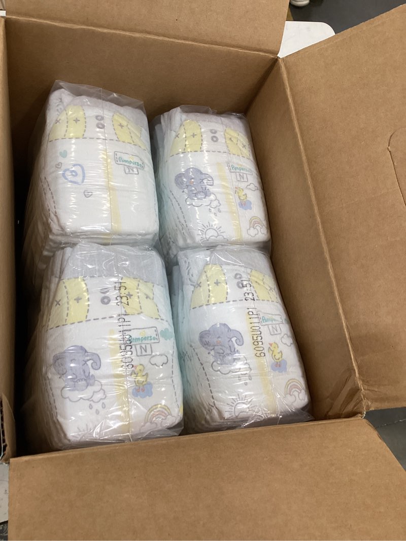 Condition photo showing Good Condition for pampers swaddlers diapers, size 0 (up to 10 lbs), 140 count, absorbent, keeps baby dry and comfortable, skin safe disposable baby diaper (packaging may vary) newborn 140