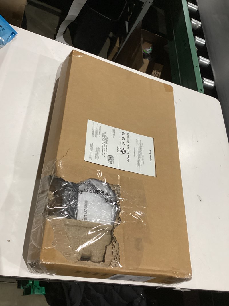 Amazon Basics Electric Griddle with Nonstick Ceramic Coating, Flat Grill for Pancake, 10 x 20 inches