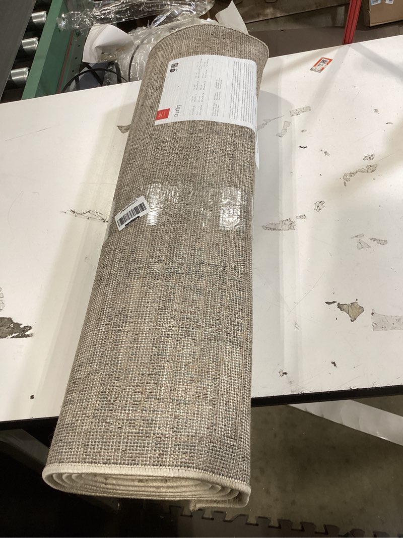 Condition photo showing Good Condition for loloi darby collection dar-07 pebble/sand 2'-7" x 10'-0" runner rug pebble / sand 2'7" x 10' (rectangular)