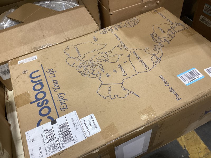 Condition photo showing New/Like New for luggage sets 5 piece suitcases with wheels, suitcase set abs hard case luggage with tsa lock spinner wheels durable travel luggage black