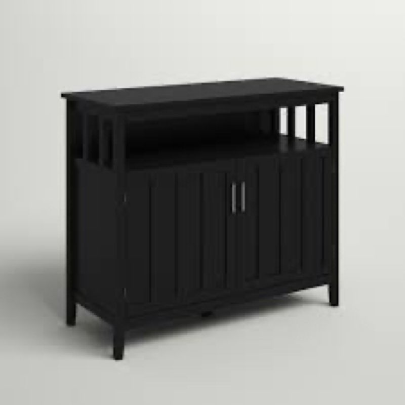 ashalina 41.75'' sideboard buffet server cupboard storage cabinet adjustable shelf