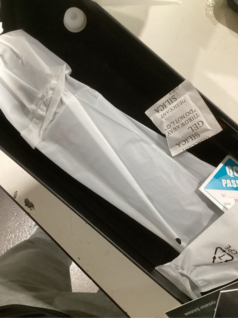 Condition photo showing New/Like New for Hydrogen Water Bottle Generator - Up to 4100+ PPB Molecular Hydrogen Infusion - SPE/PEM Technology - Certified H2 Generator - Rechargeable - Extended Warranty - 10 oz (Black)