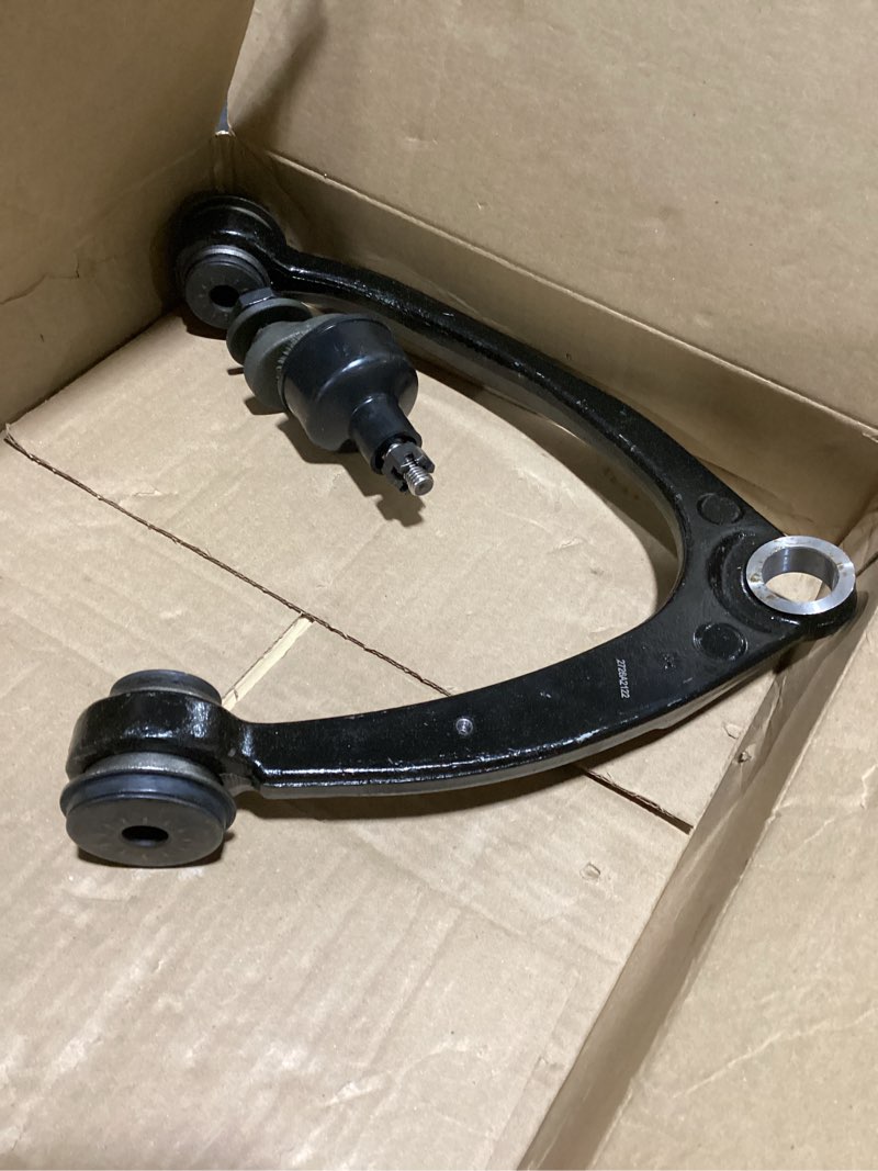 Condition photo showing As Is for MOOG CK80670 Front Right Upper Suspension Control Arm and Ball Joint Assembly for Chevrolet Silverado 1500