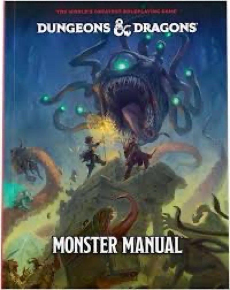 Dungeons & Dragons 2024 Monster Manual (D&D Core Rulebook)
