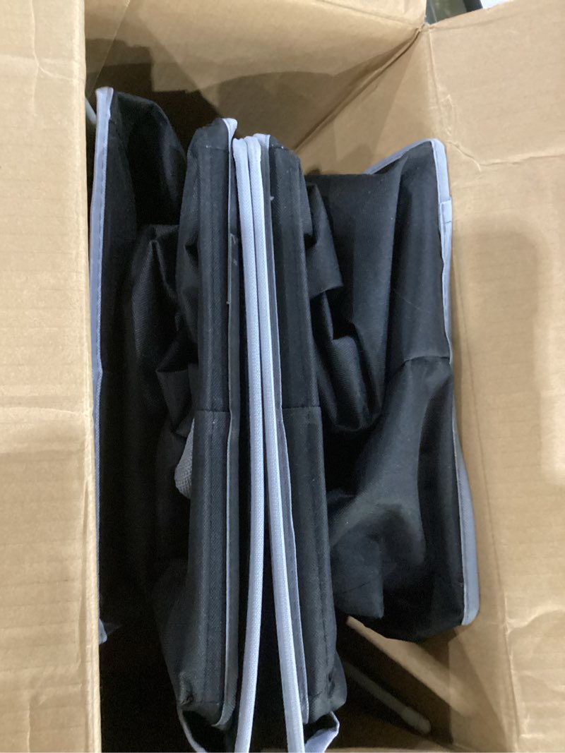 Condition photo showing Good Condition for soledi laundry hamper black with lid and removable bag - 100l large and tall laundry basket collapsible with handle for clothing and toys storage - dirty clothes hamper for bedroom, bathroom, dorm black 100l