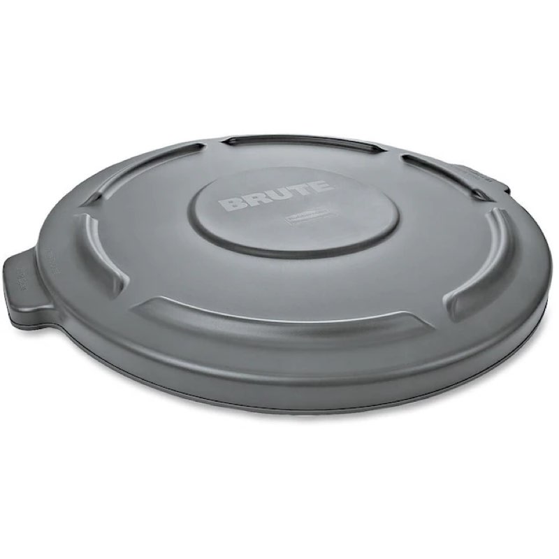 brute - dome lid for trash cans, gray, 32 gallons 121.1 l, compatible with rubbermaid 32 gallon heavy duty bins 7 pcs