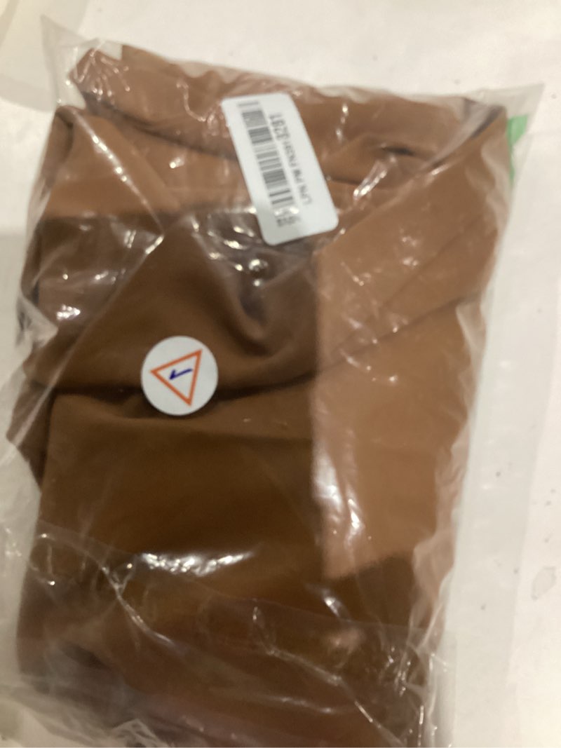 Condition photo showing Good Condition for FUNYYZO Wide Leg Pants Women's High Elastic Waisted in The Back Business Work Trousers Long Straight Suit Pants X-Large 006# Caramel (Thin)