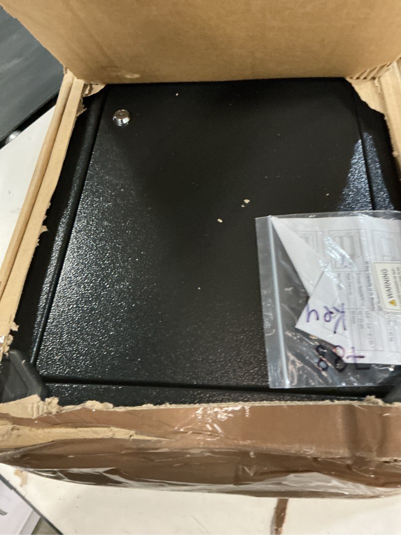 Condition photo showing Good Condition for oepmoc 250 keys key lock box wall mount with additional 24 side hooks and key tags, anti-theft key box key cabinet with side drop slot, key organizer key safe for home office garage rental business 274 keys