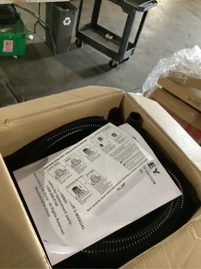 Condition photo showing Good Condition for stanley - sl18116p wet/dry vacuum, 6 gallon, 4 horsepower black black 6 gallon, 4.0 hp ac wet/dry vacuum