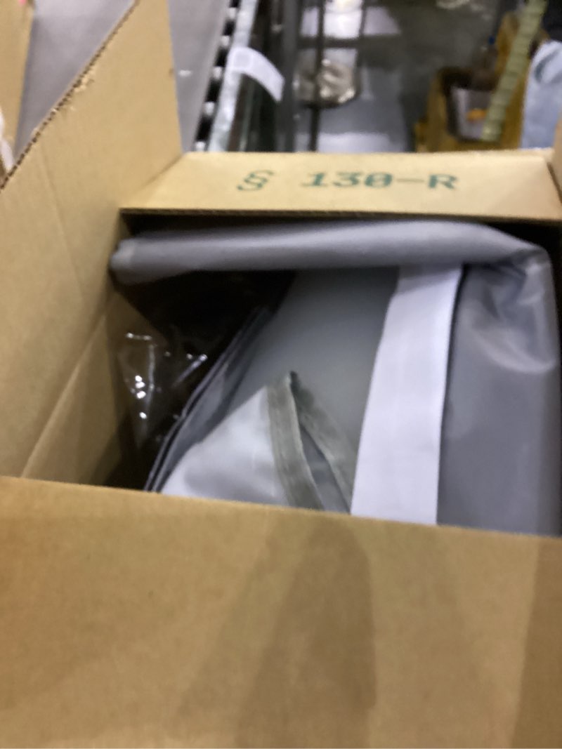 Mail Slot Catcher for Door Mail Slot, Grey Mail Catcher Bag, Indoor Mail Slot Cover Interior Draft S