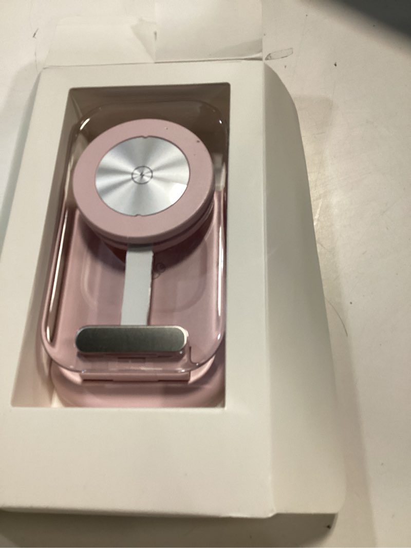 Condition photo showing Good Condition for 3 in 1 Magnetic Wireless Charging Station for Apple Devices, Fast Foldable Travel Mag-Safe Charger Stand with Night Light for iPhone 17 16 15 14 13 12 Series, Apple Watch/AirPods Pro, LB Light blue