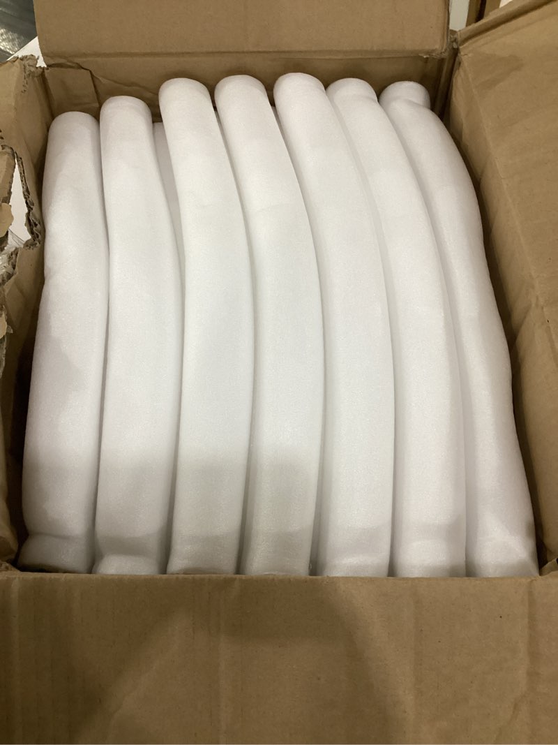 Condition photo showing As Is for not tested, missing parts**** cunno 50 white led foam stick bulk 16 inch 3 modes light up glow in the dark light sticks flashing glow wands for wedding birthday rave concert carnival multi item party favor packs, battery powered