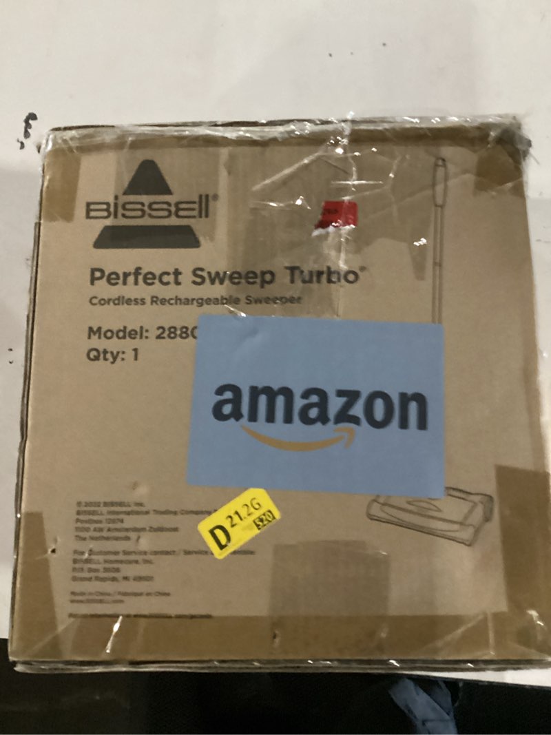 Condition photo showing New/Like New for Bissell 28806 Perfect Sweep Turbo, Grey New Model