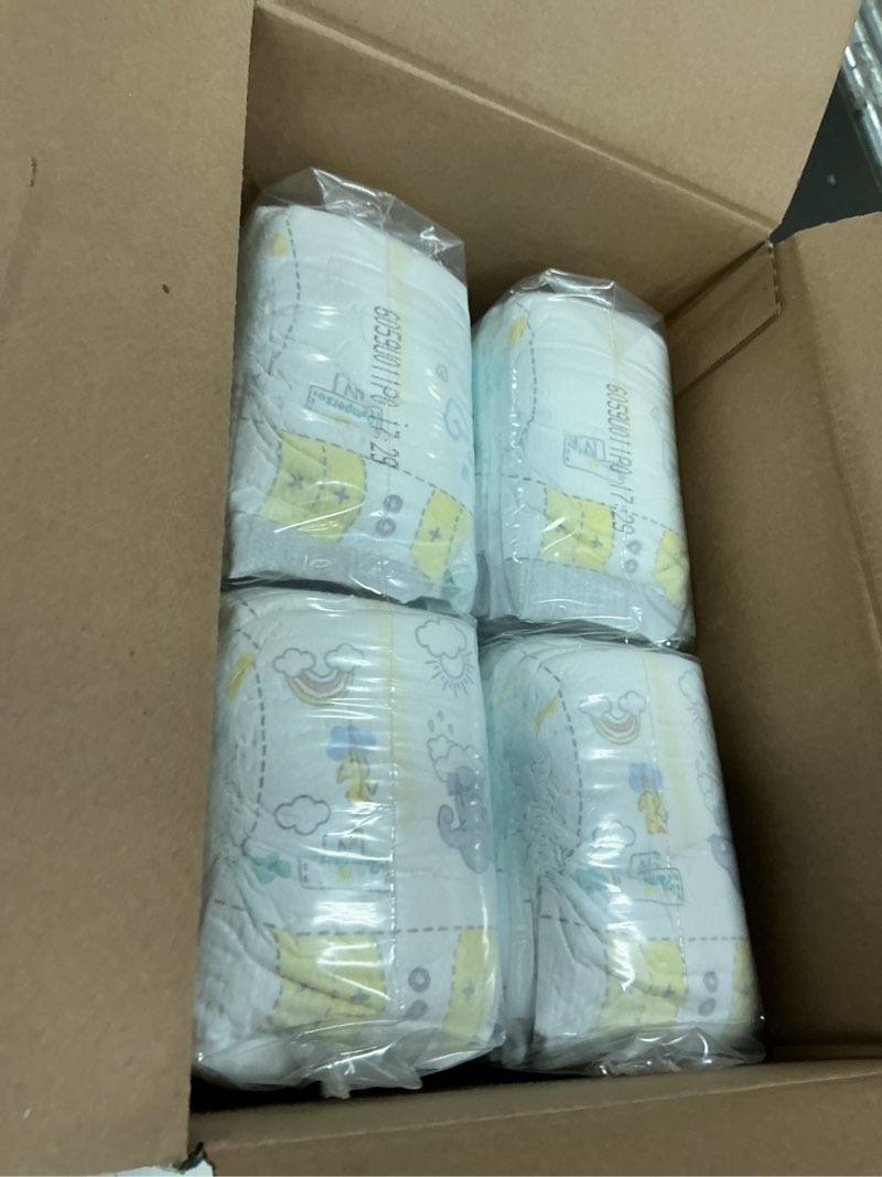 Condition photo showing New/Like New for pampers swaddlers diapers, size 0 (up to 10 lbs), 140 count, absorbent, keeps baby dry and comfortable, skin safe disposable baby diaper (packaging may vary) newborn 140