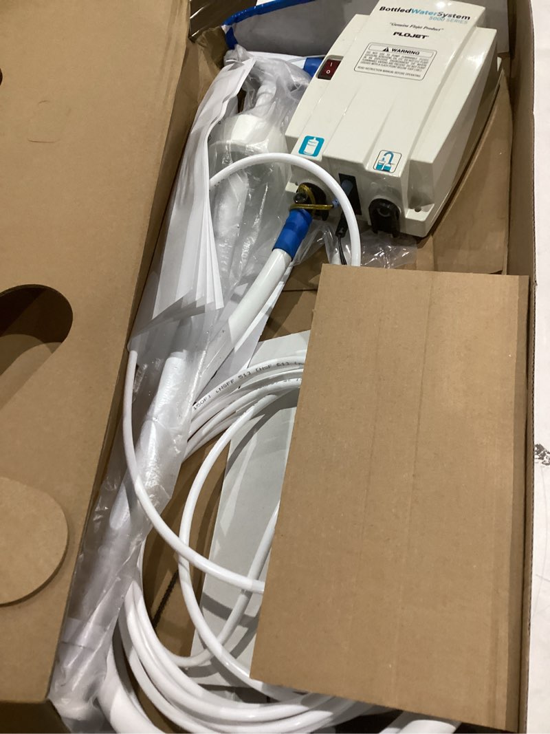 Condition photo showing As Is for Bottled Water Dispenser Pump System - 20ft 110V AC US Plug Water Dispensing Pump with Single Inlet - Compatible Use with Coffee/Tea Machines, Water Dispensers, Refrigerators, Ice Makers