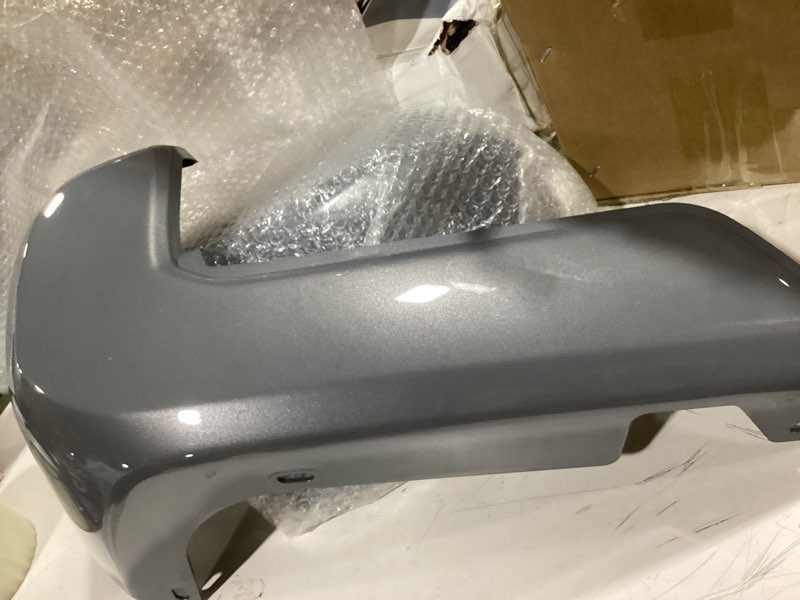 Condition photo showing Good Condition for autosdepo bundle painted 1h5 cement rear bumper end cap set fits tacoma 2016-2023 w/o sensor hole to1104133 to1105133