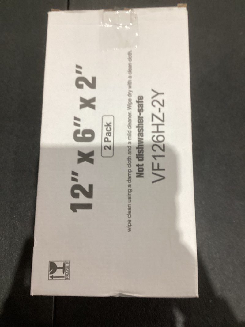 Condition photo showing New/Like New for Silverware Tray for Drawer, Stackable Kitchen Bamboo Drawer Organizer 12" x 6" x 2" Set of 2