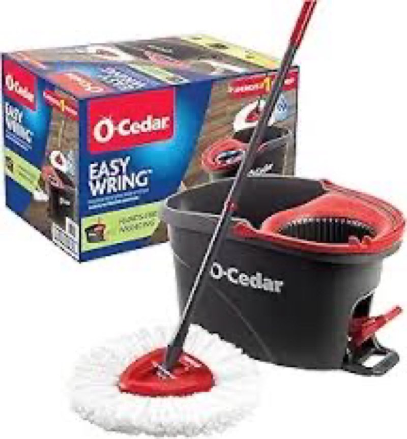o-cedar microfiber spin mop and bucket cleaning system