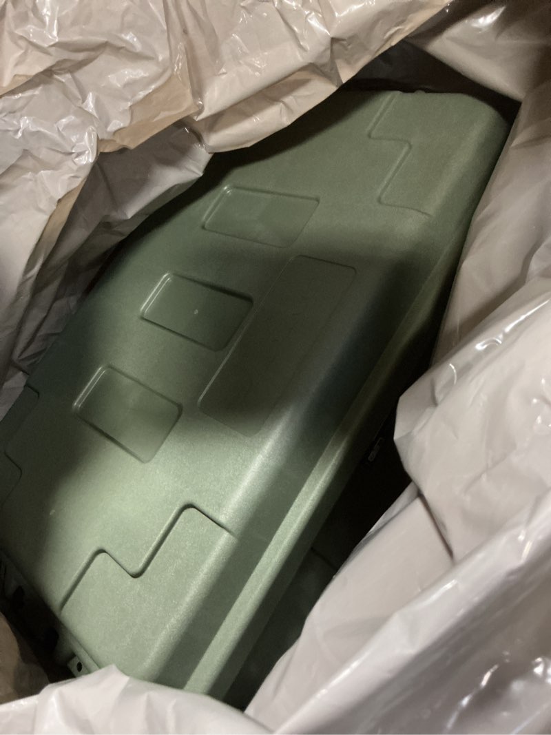 Condition photo showing Good Condition for Plano Sportsman Trunk, OD Green, Small, Lockable Storage Box, Airline Approved Sportsman Trunk, Hunting Gear and Ammunition Bin, Heavy-Duty Containers for Camping, 56-Quart