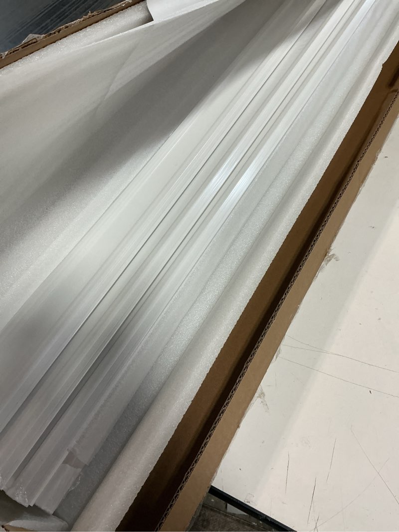 Condition photo showing New/Like New for Ceiling Crown Molding Trim,12 Pack High Impact Polystyrene Decorative Molding, 48 Feet Total, Easy DIY Installation (48x1.12in,White) White 2-JX31