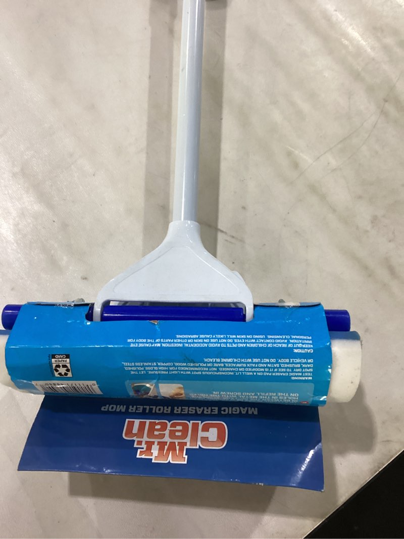 Condition photo showing As Is for Mr. Clean 446840 Magic Eraser Roller Mop