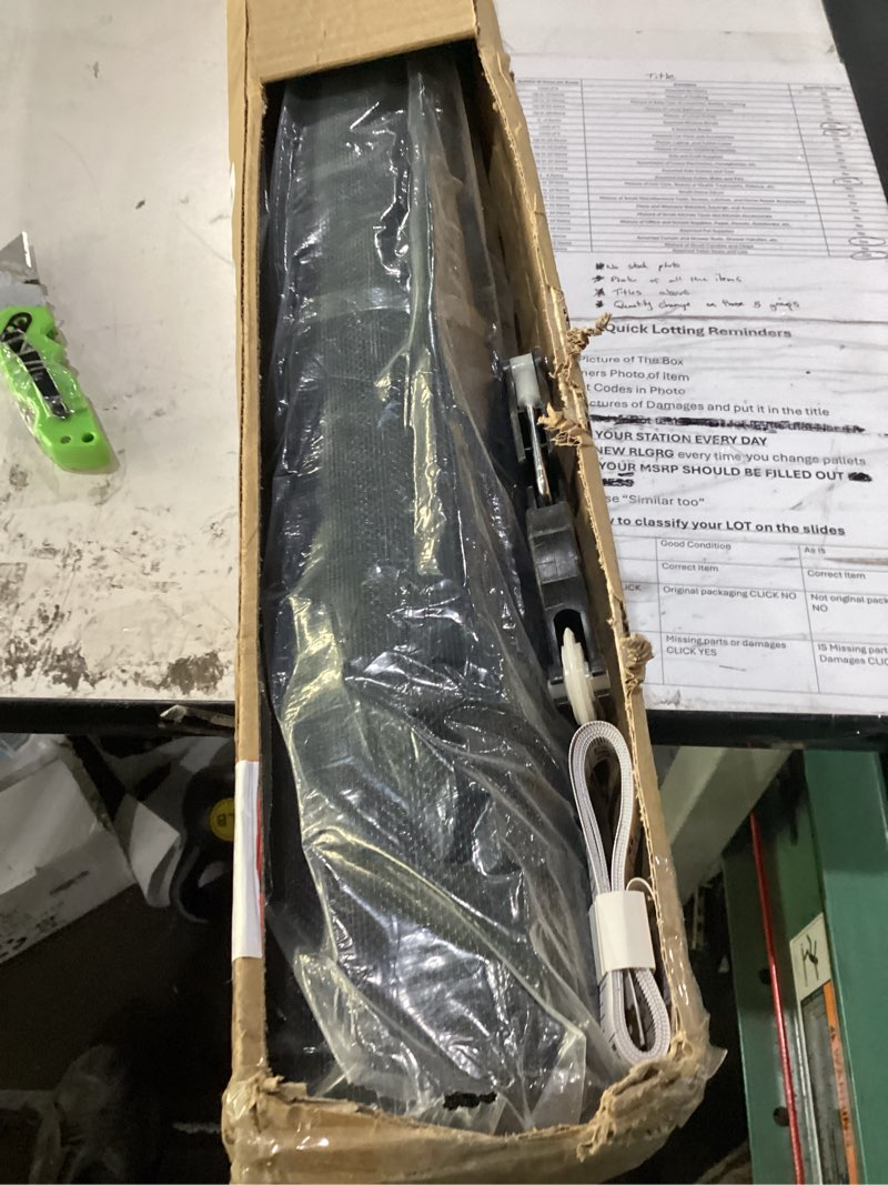 Condition photo showing New/Like New for 56inch x 95feet window screen mesh roll and durable screen door replacement, window mesh screen for windows (black) 56” x 95’