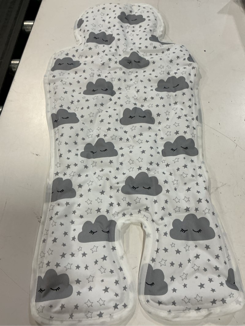 pinkunn gel car seat baby cooling pad for summer breathable stroller cooler pad multifunctional carseat cooling mat for baby child dining chair safety seat stroller (white,cloud)
