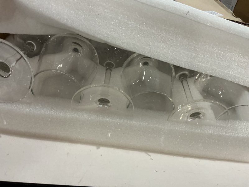Condition photo showing New/Like New for zwiesel glas vervino allround glass (set of 6), wine glasses for red, white and sparkling wine, dishwasher-safe tritan crystal glasses, made in germany (23 ounce)