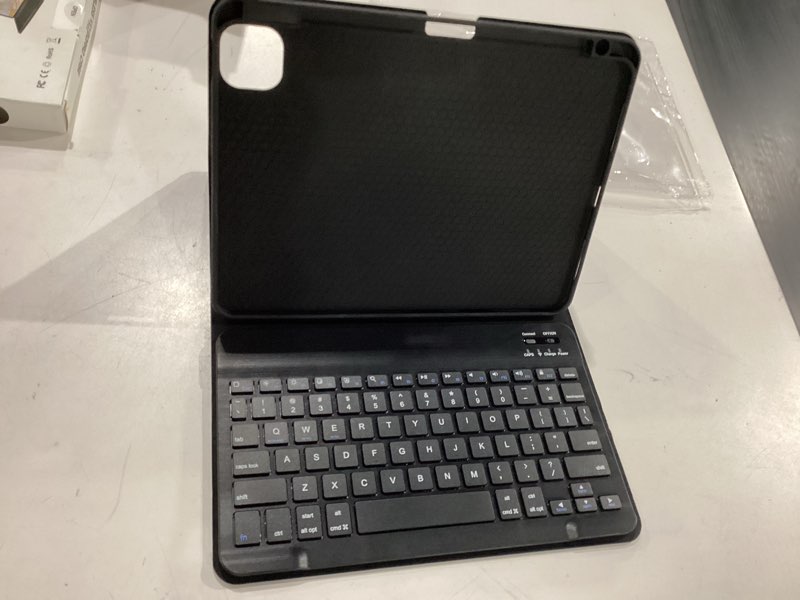 Condition photo showing New/Like New for OYEEICE for iPad Air 11 Inch Case with Keyboard M3/M2 (2025/2024)– Detachable Folio Cover with Pencil Holder for iPad Air 11'' 6th & Air 5th 2022 & Air 4th 2020 & iPad Pro 11 4th/3rd/2nd/1st- Black Non-backlit Black