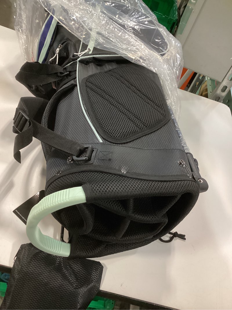 Condition photo showing Good Condition for XDriveMax Golf Stand Bag, Lightweight 8-Way Top Dividers Golf Bag with Insulated Cooler Pocket, Dual Strap System & Rain Cover, Includes Golf Accessory Kit Blue
